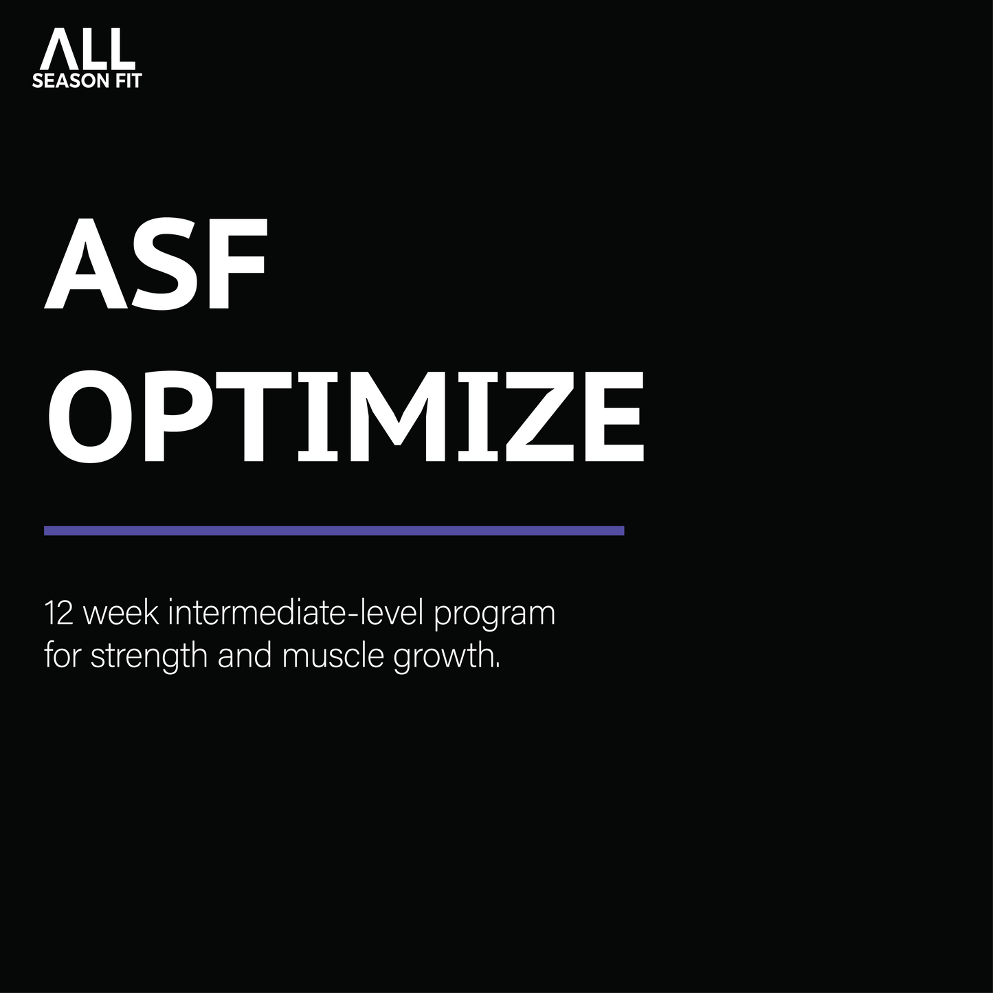 ASF Optimize